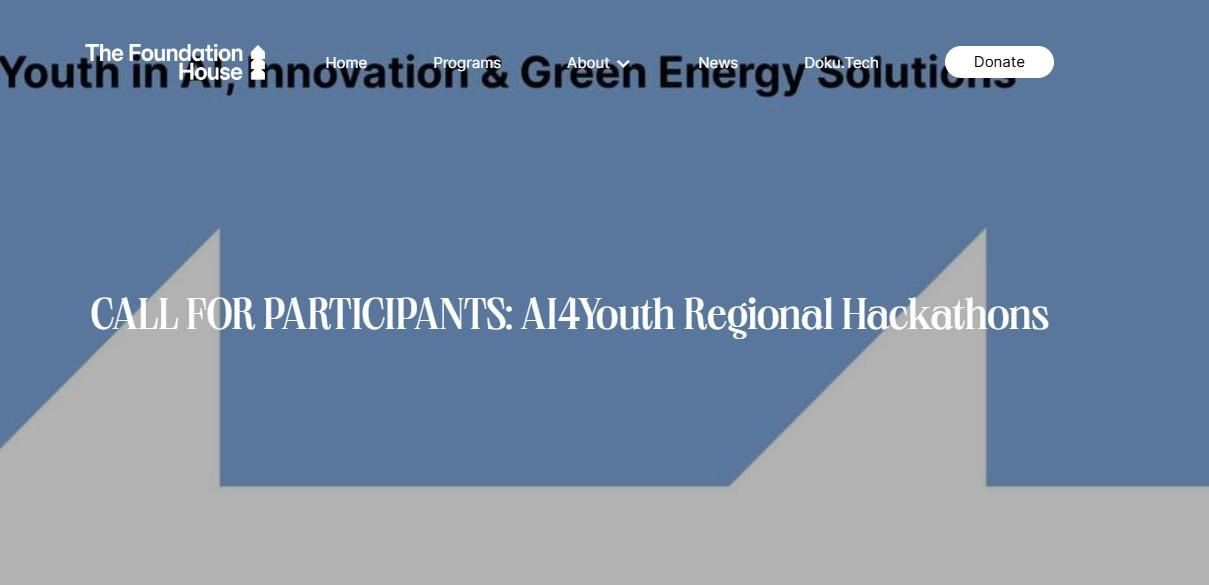 Hapet thirrja për AI4Youth Regional Hackathons për të rinjtë 15–29 vjeç